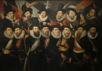 Schützenstück, Schützenkompanie unter der Leitung von Oberst Gijssbert 